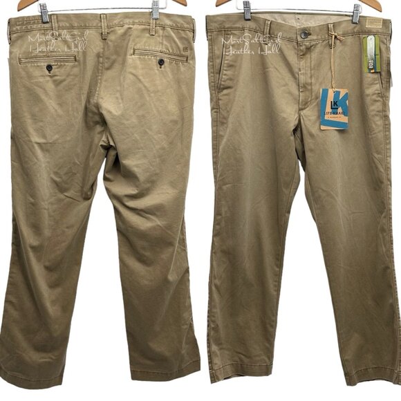 Haggar Life Made Simple NWT Paddox Twill Straight Leg Pants Size 40/32 - Picture 9 of 9